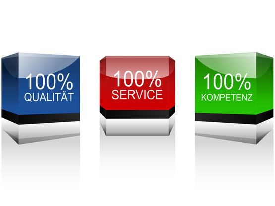 Qualität, Service, Kompetenz
